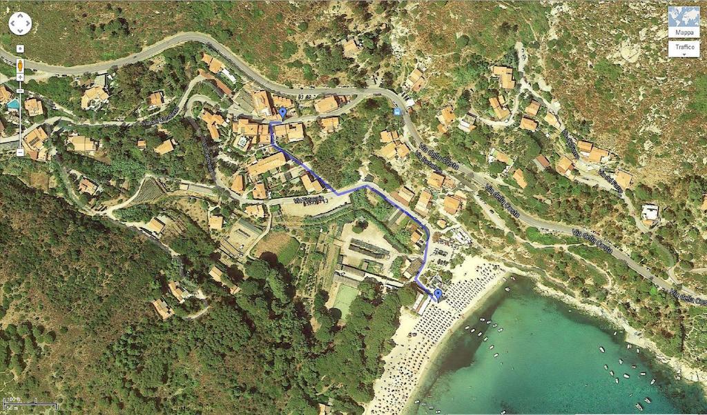 Hotel Lo Scirocco Fetovaia Bagian luar foto